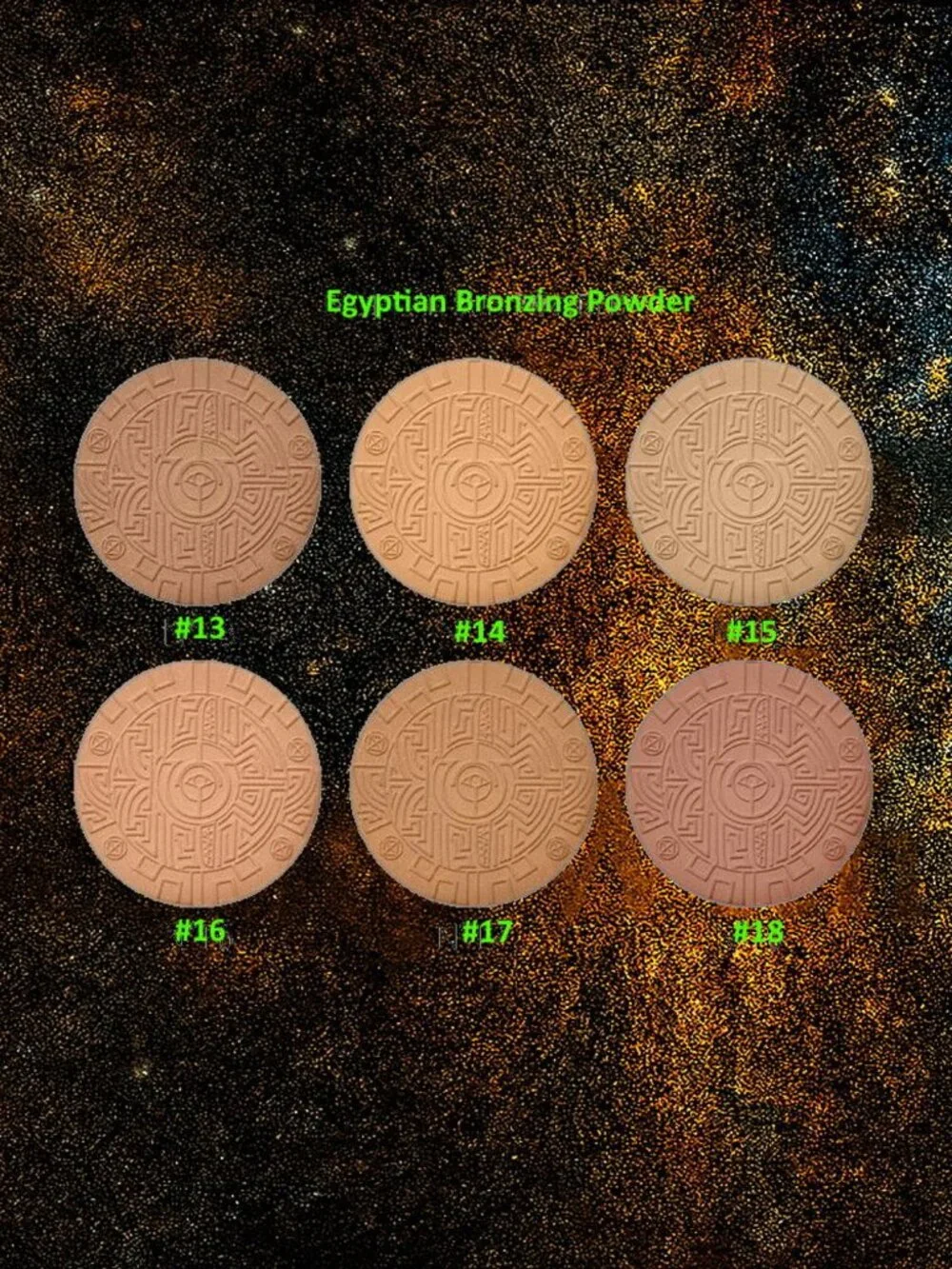 23pc Rude Cosmetics Lot, Dewy Blush/Lips, Egyptian Bronzer, Contour & Highlight